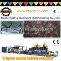 5 Layers Model Air Bubble Film Lamination Machine/Two Screw Extruder